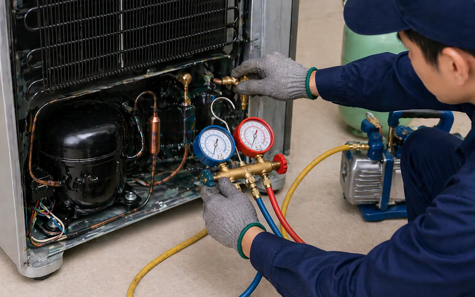 Change12000BTU Condenser/Regas